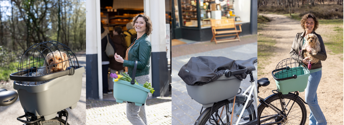 Clipper multifunctionele fietsmand